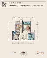 琳昌上上城1室1厅1卫54.7㎡户型图