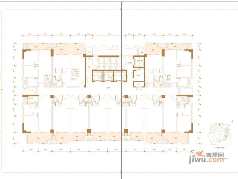 星耀天地普通住宅664㎡户型图