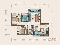 琳昌上上城2室2厅1卫69.7㎡户型图