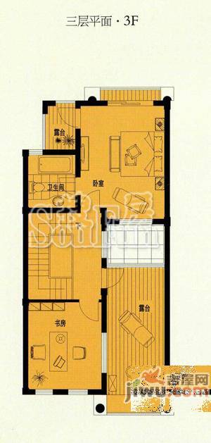 圣地雅格5室2厅4卫210㎡户型图