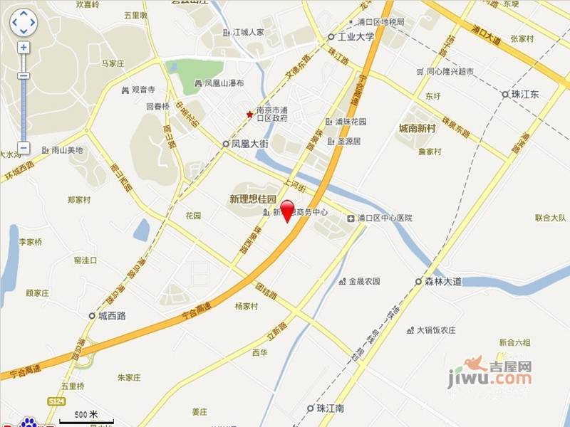 香山湖一号位置交通图图片