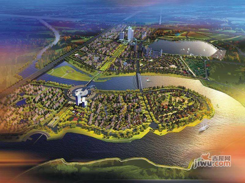 荣盛龙湖半岛规划图图片