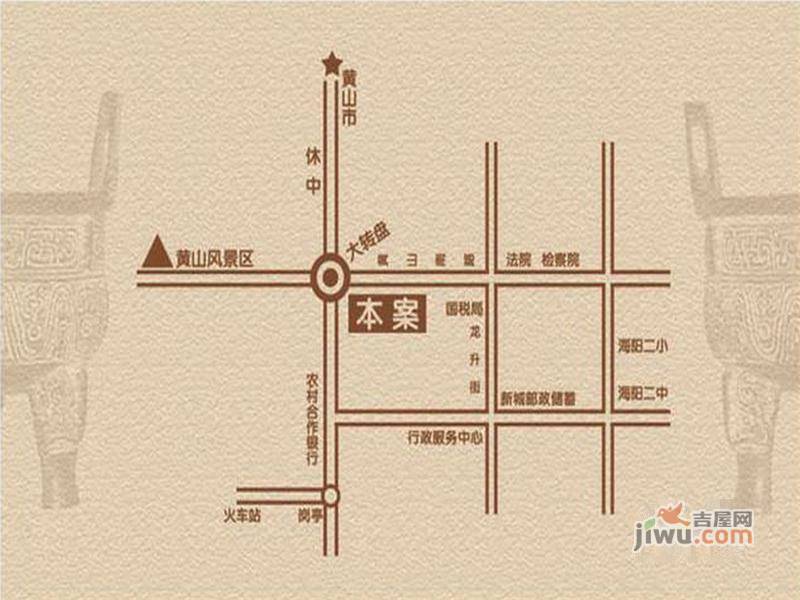 鼎天广场位置交通图