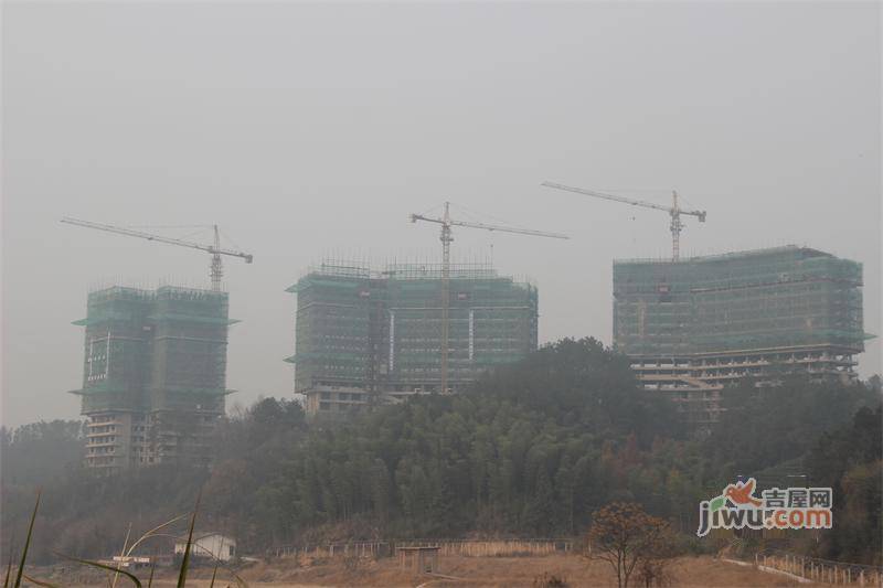 绿地太平湖实景图图片