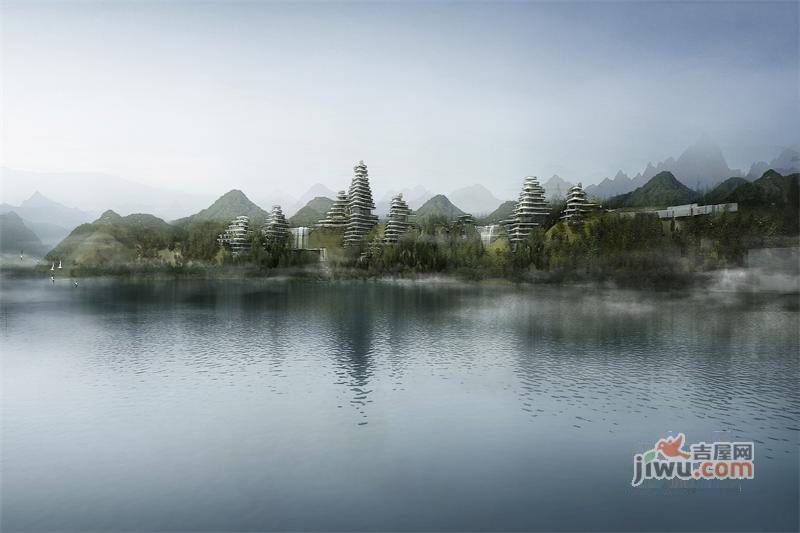 绿地太平湖效果图图片