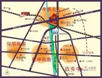 华厦龙成位置交通图