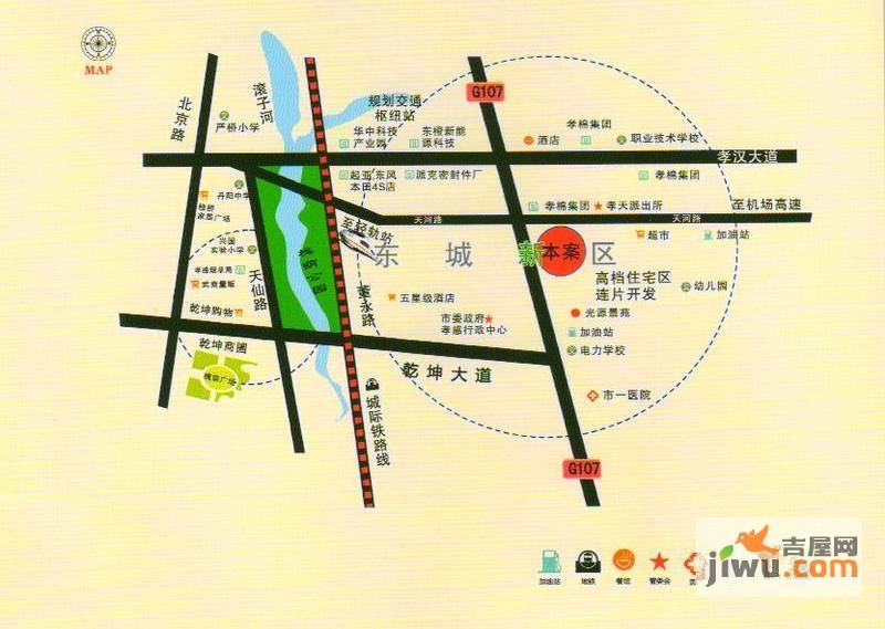 隆中鑫城位置交通图图片