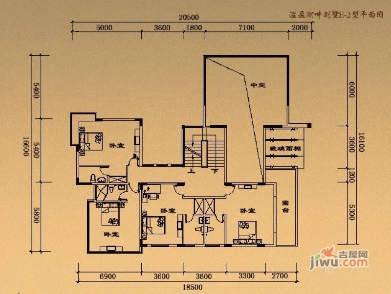 溢盈海岸4室2厅5卫475.3㎡户型图