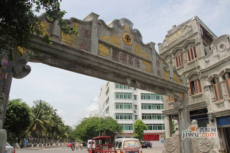 时代花苑实景图图片