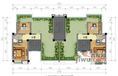 金沙馨怡然1室1厅0卫86.2㎡户型图