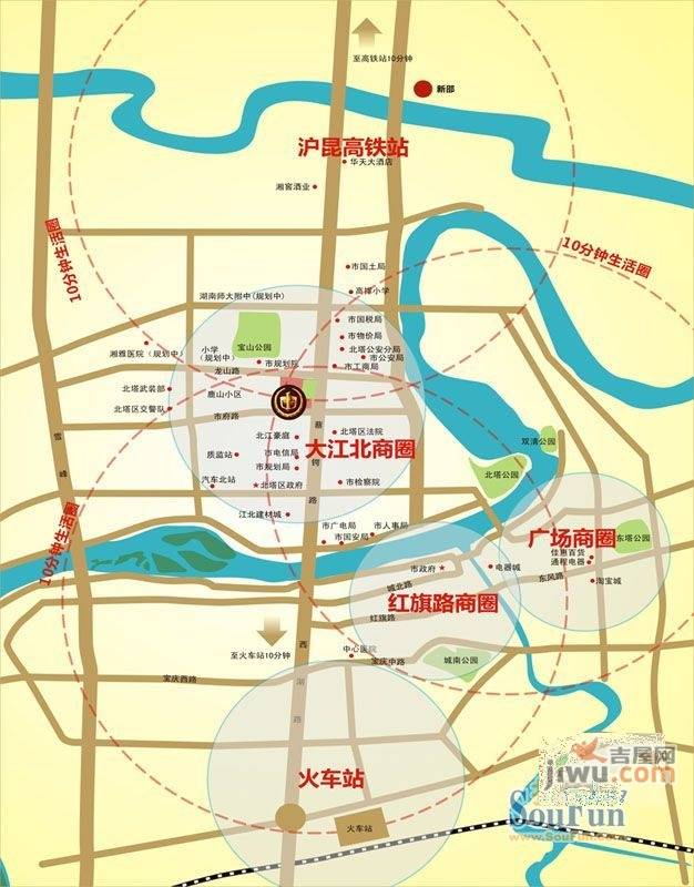 中驰第一城位置交通图