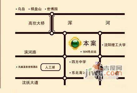 德商国际花园位置交通图图片