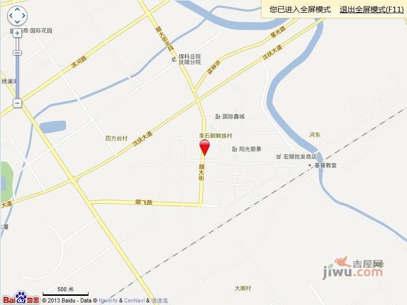 宗裕悦府鑫城位置交通图