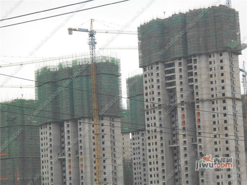 电建地产海赋外滩实景图图片