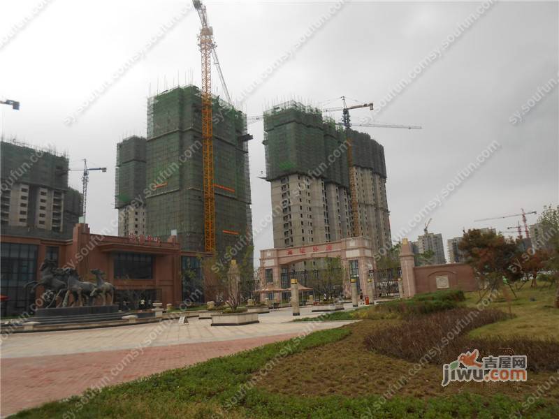 电建地产海赋外滩实景图图片