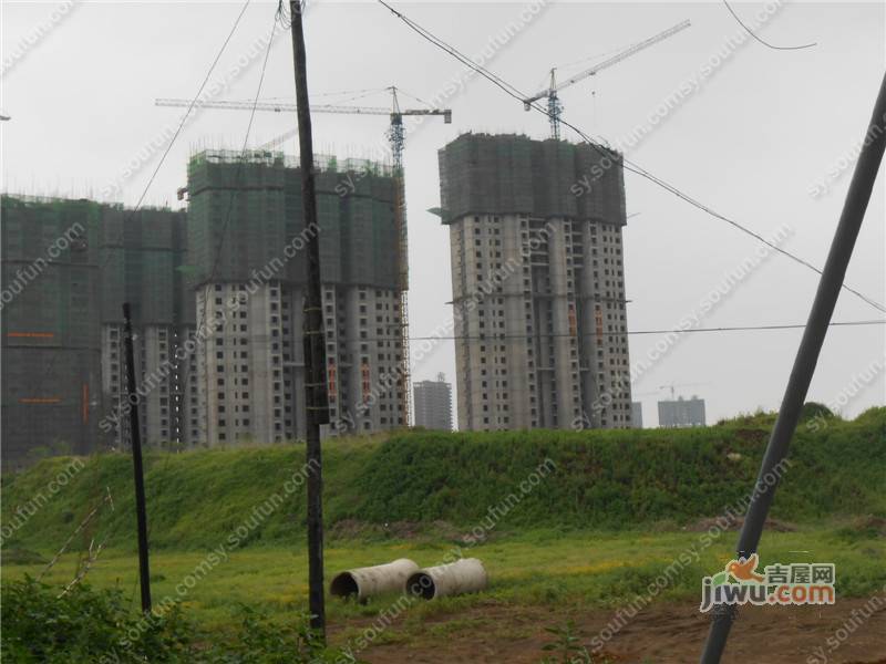 电建地产海赋外滩实景图图片