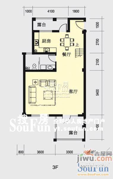 海阳凤凰国际普通住宅190㎡户型图