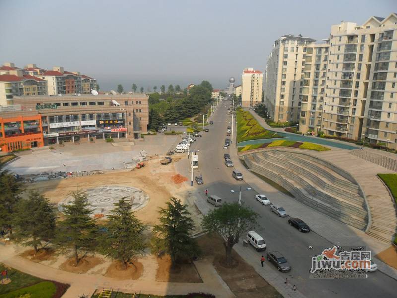 黄海城市花园实景图图片