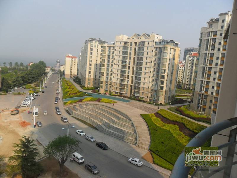 黄海城市花园实景图图片