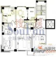 香山花园3室2厅2卫138.6㎡户型图