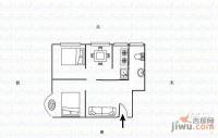 福安小区2室2厅1卫户型图