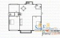 海滨花园3室2厅2卫户型图