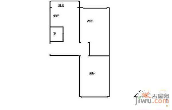 翠苑小区3室2厅2卫135㎡户型图