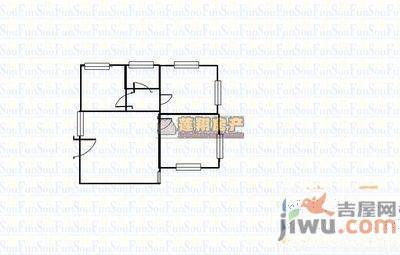 非常公寓1室1厅1卫户型图