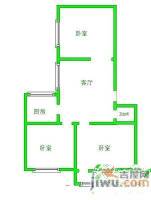 金鑫家苑3室1厅1卫户型图