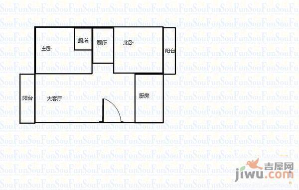 泉韵海景苑4室2厅2卫201㎡户型图