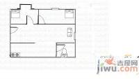 福河路2室1厅1卫55㎡户型图
