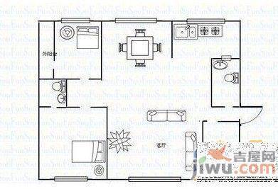 静海山庄4室3厅2卫275㎡户型图