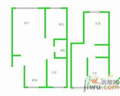 泰安小区3室2厅2卫112㎡户型图