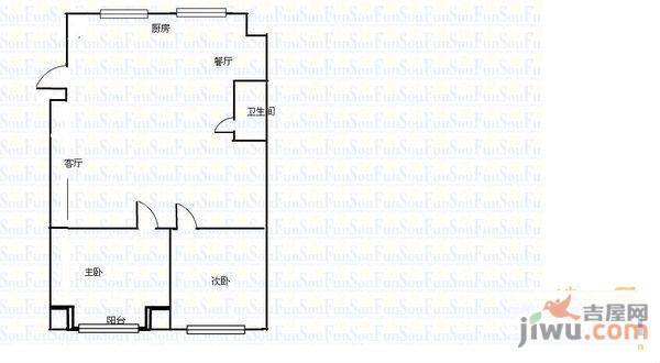 泰安小区3室2厅2卫112㎡户型图