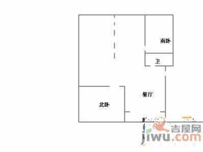 静海小区2室1厅1卫90㎡户型图