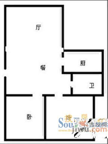 宏远小区3室2厅1卫户型图