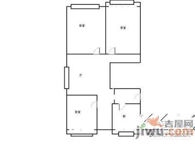 碧海家园2室2厅1卫户型图