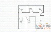 华电小区3室1厅1卫113㎡户型图