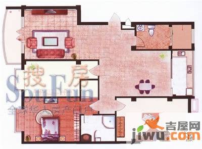 茂源碧海山庄3室2厅2卫156㎡户型图