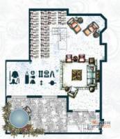 天鹅堡3室2厅1卫117㎡户型图