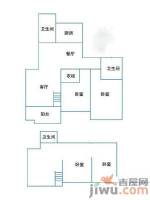 鸿福名城4室2厅2卫户型图