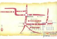 济南玫瑰园新城位置交通图图片
