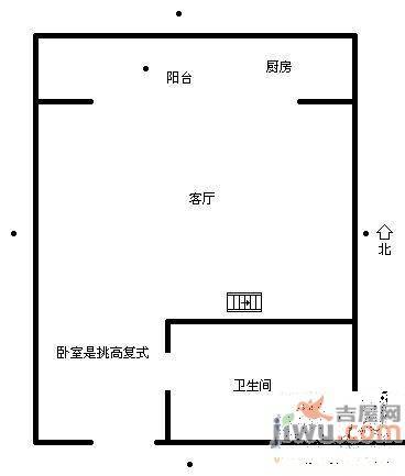 新馨家园2室2厅1卫户型图