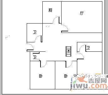 三箭吉祥苑3室2厅2卫171㎡户型图