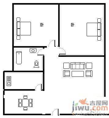 三箭吉祥苑3室2厅2卫171㎡户型图