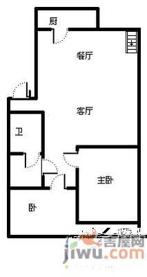 七里山路19号3室2厅2卫110㎡户型图