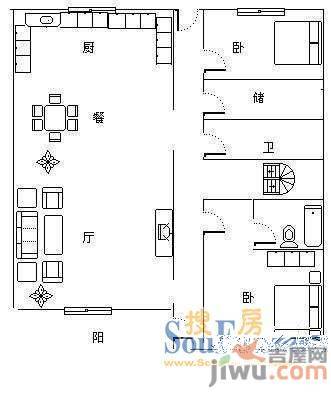 阳光舜城南山苑4室2厅3卫226.7㎡户型图