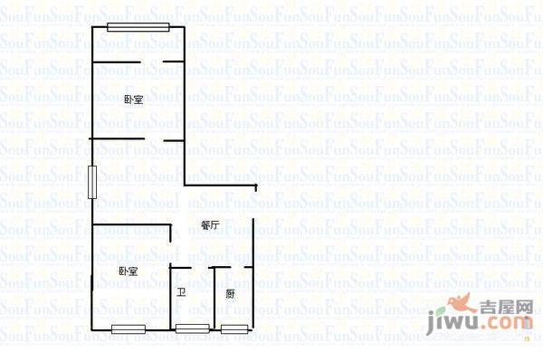 袁柳小区3室2厅2卫172㎡户型图