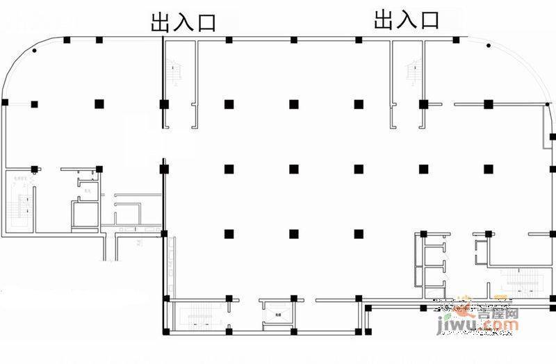 惠尔商厦1室0厅0卫户型图