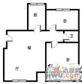 旺山丽景苑3室2厅2卫141㎡户型图